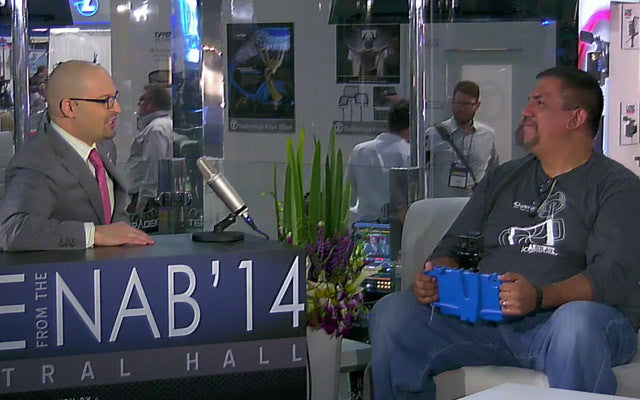iOgrapher at NAB interview