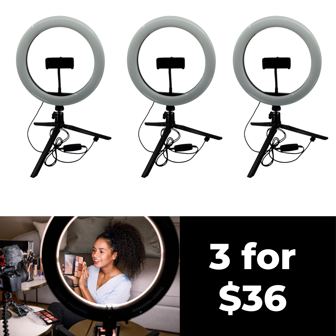 Blow Out Bundle | iOgrapher 10 Inch Ring Light