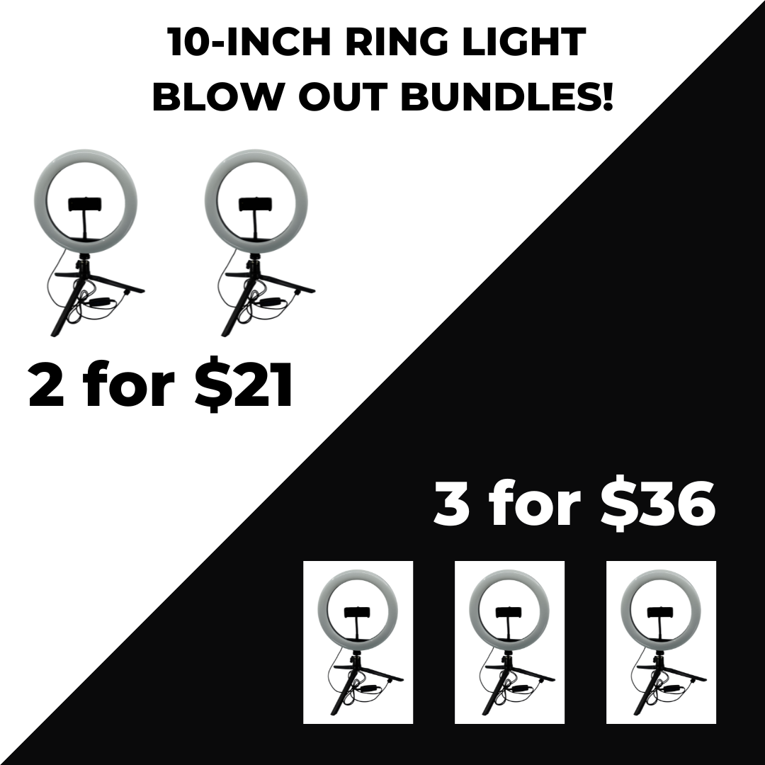 Blow Out Bundle | iOgrapher 10 Inch Ring Light
