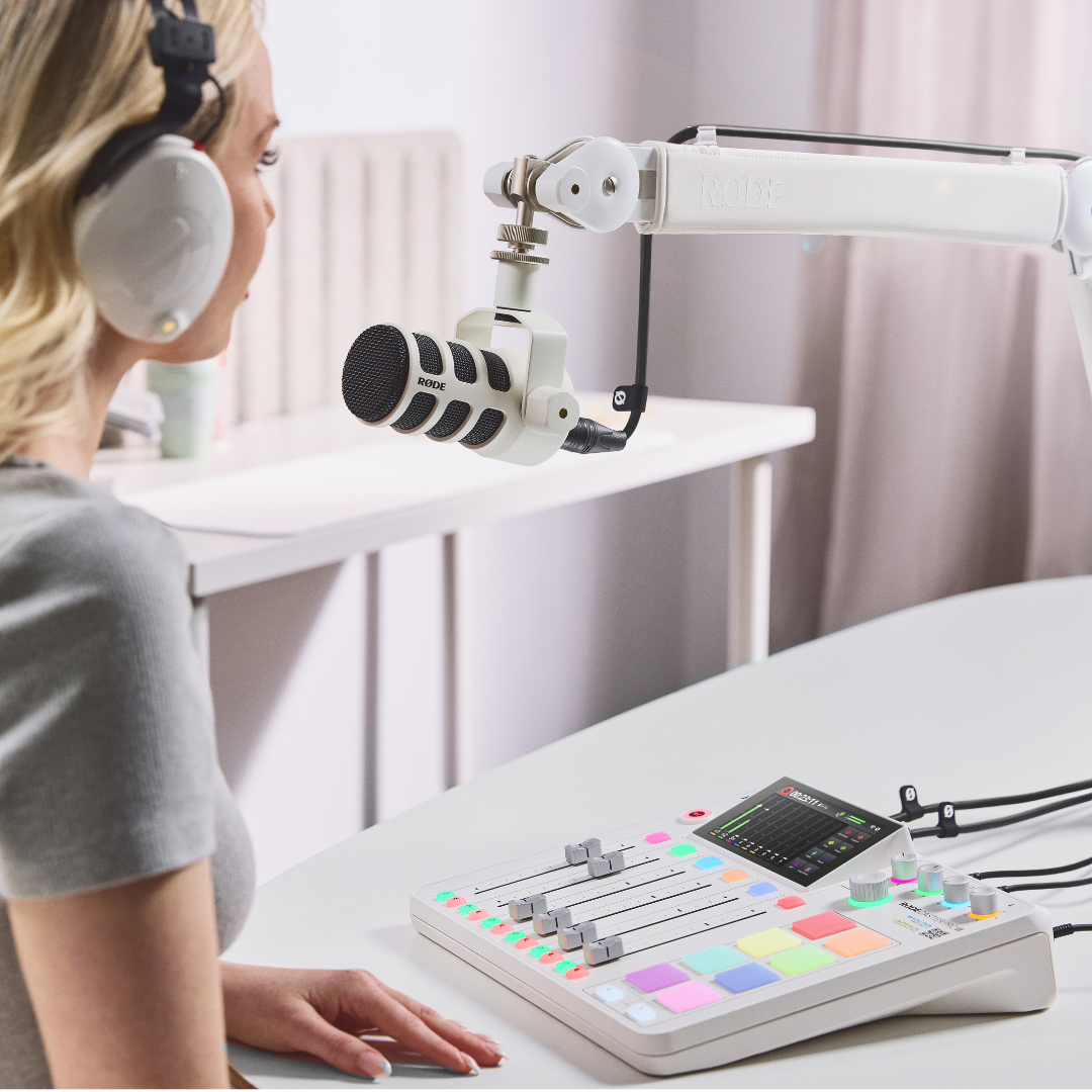 RØDECaster Pro II — Professional Audio Production Studio for Podcasters, Streamers & Musicians (Black or White)