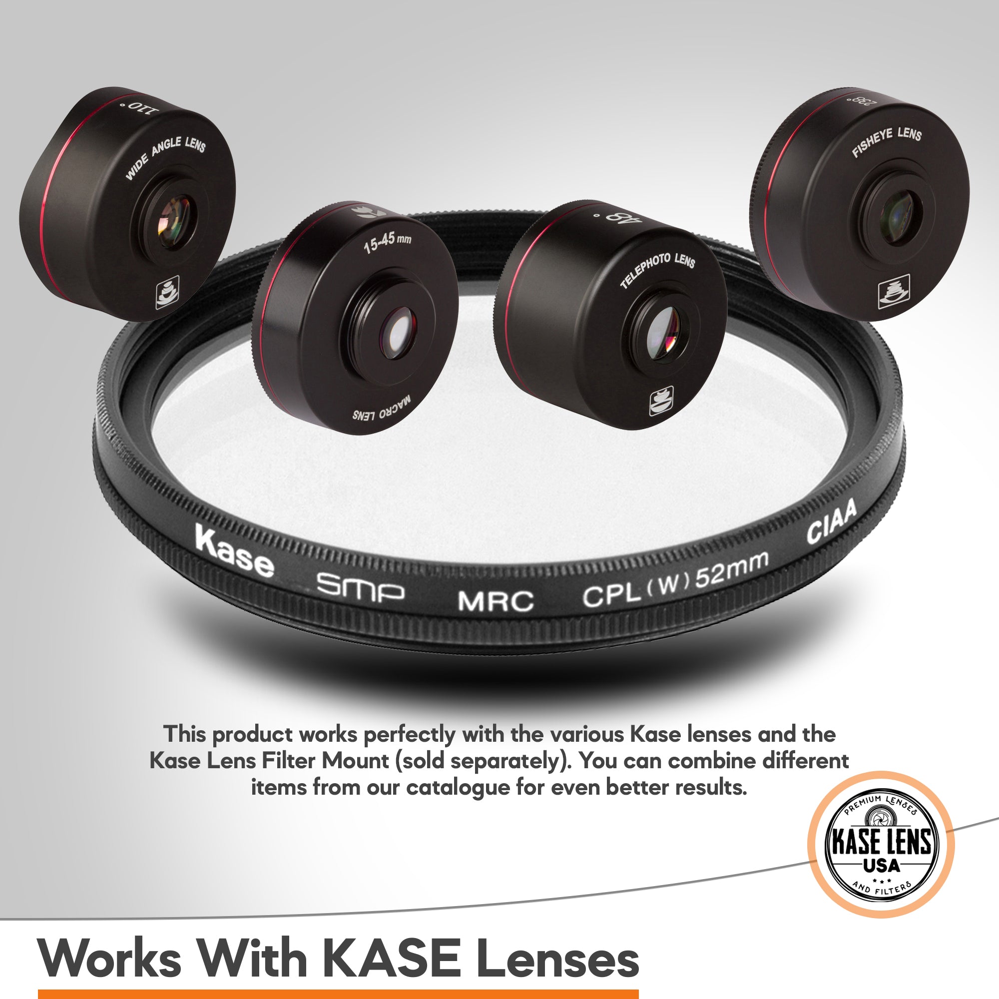 Kase 52mm CPL II - Circular Polarizing Filter for Kase Lenses