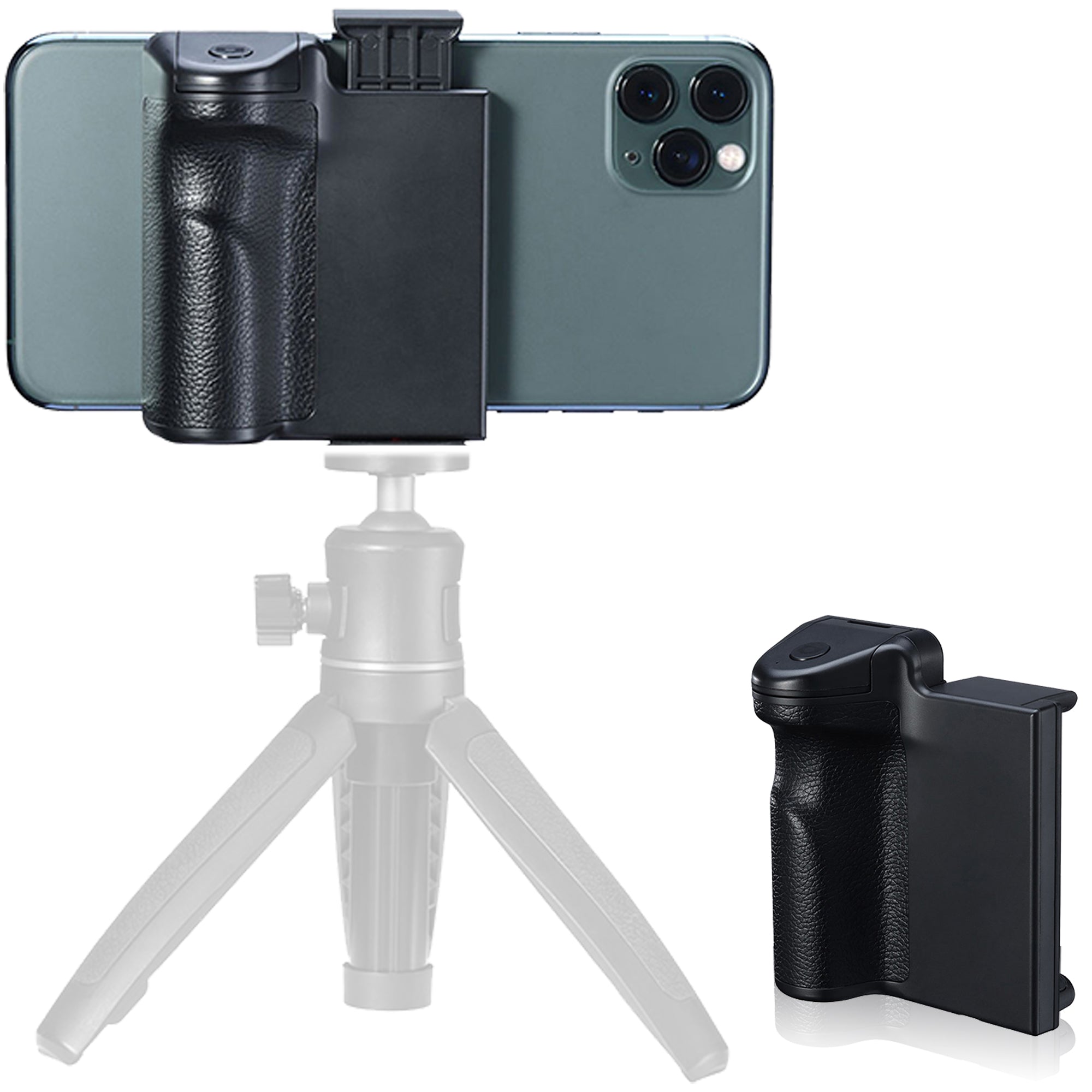 iOgrapher Grip for Smartphones  Removable Bluetooth Shutter Release 