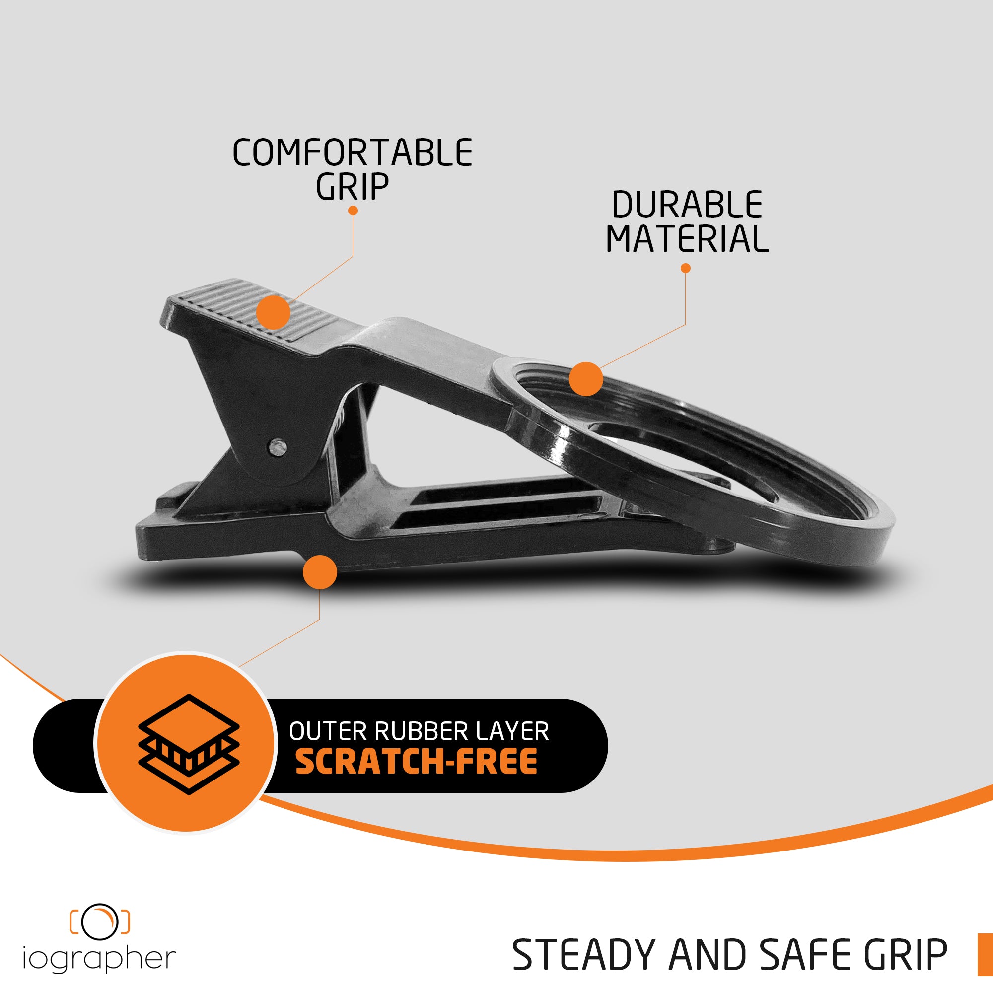 iOgrapher Multi Pro Case for iPad Pro 12.9, Pro 11, Air 4th and 5th Gen - 2X Telephoto Lens