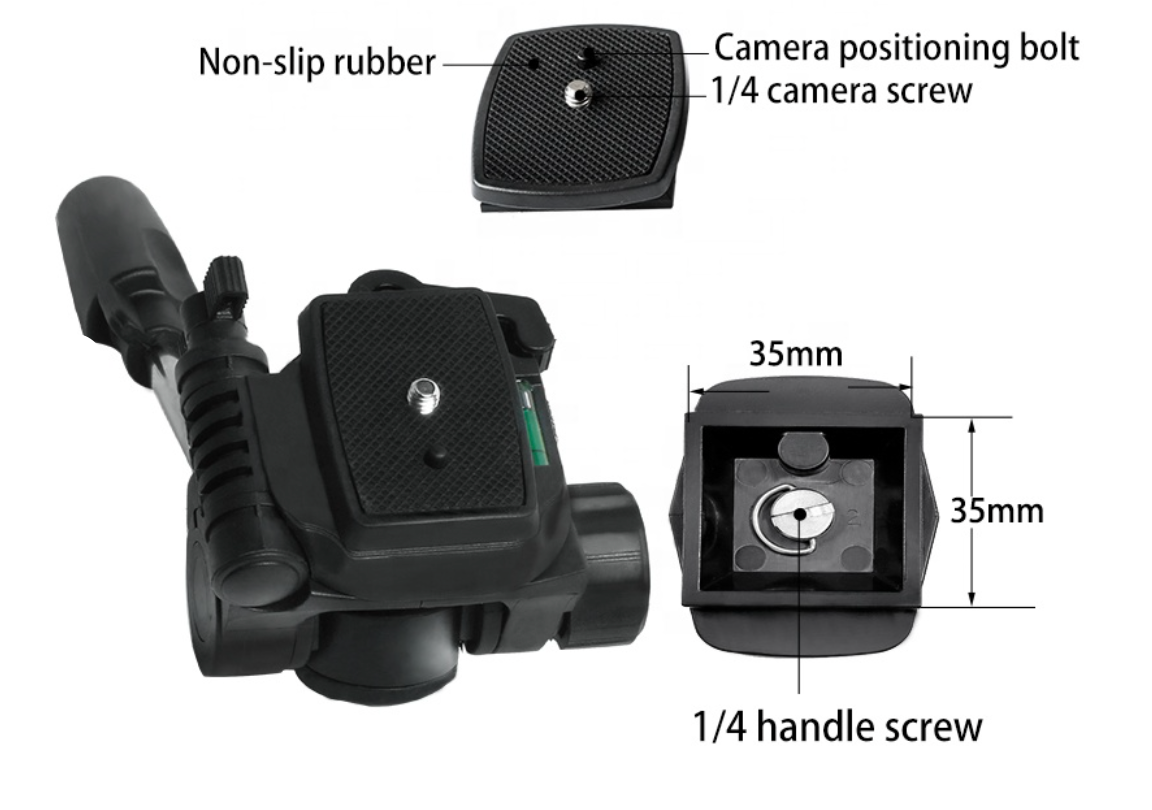 iOgrapher 3 Way Rotating Pan Tilt Head