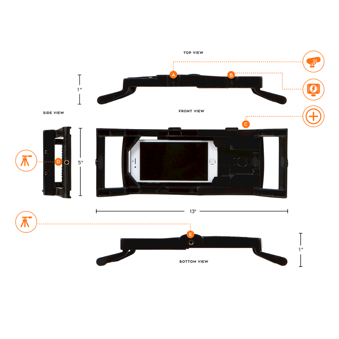 iOgrapher Filmmaking Multi Case for Mobile Phones [iPhone 