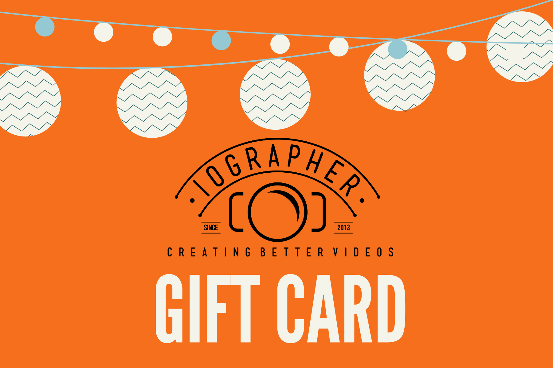 iOgrapher Gift Card