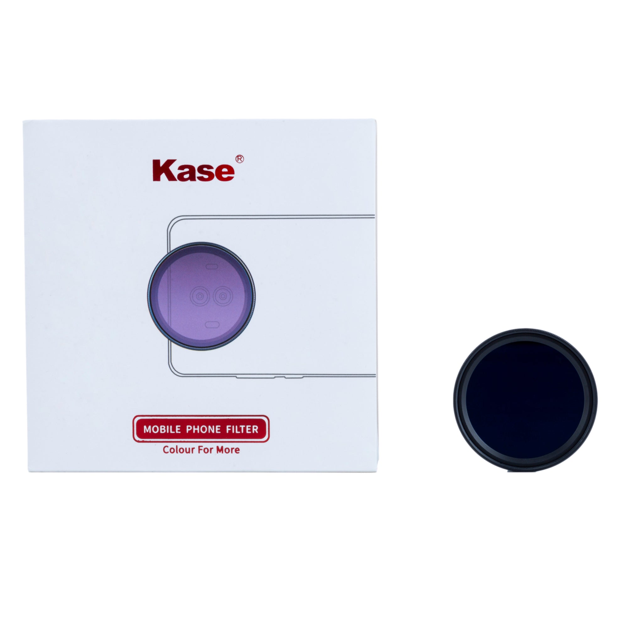 Kase Magnetic ND512 filter for mobile