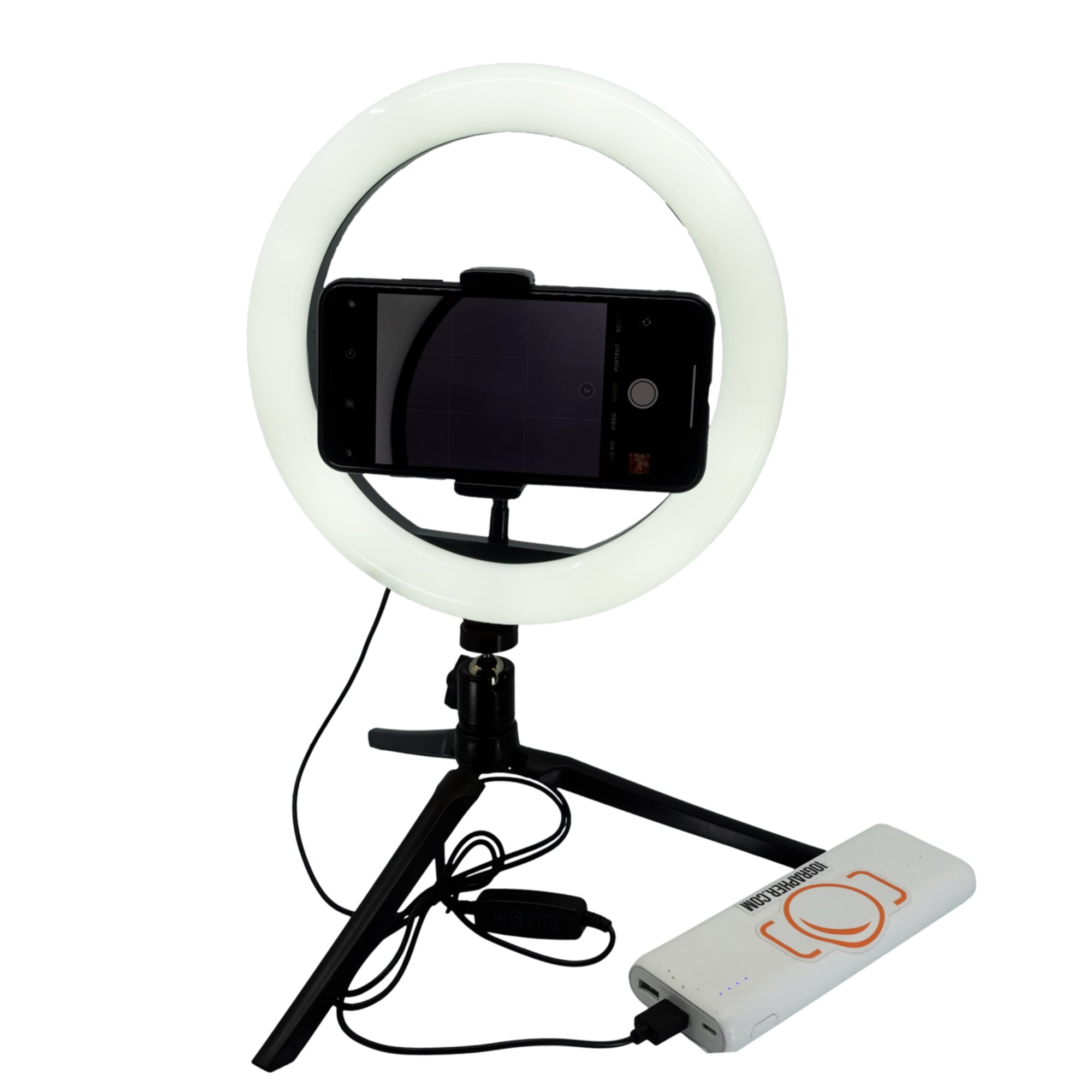 10 Inch Ring Light and Adjustable Light Stand Bundle