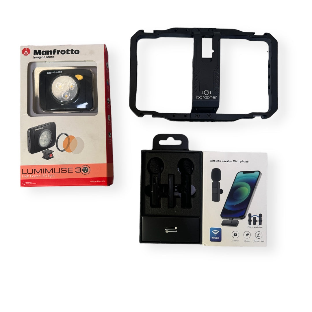 Ultimate Mobile Filmmaking 3-in-1 Kit