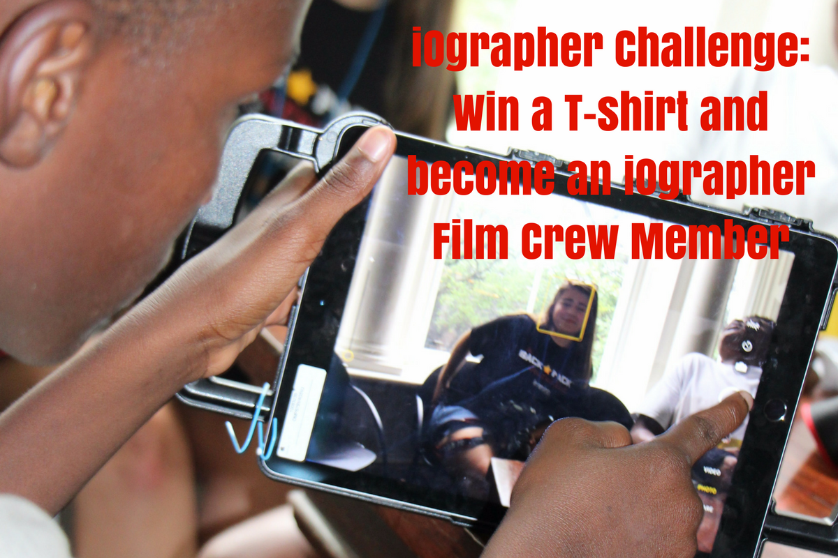 iOgrapher Challenge: Win a T-shirt and become an iOgrapher Film Crew Member
