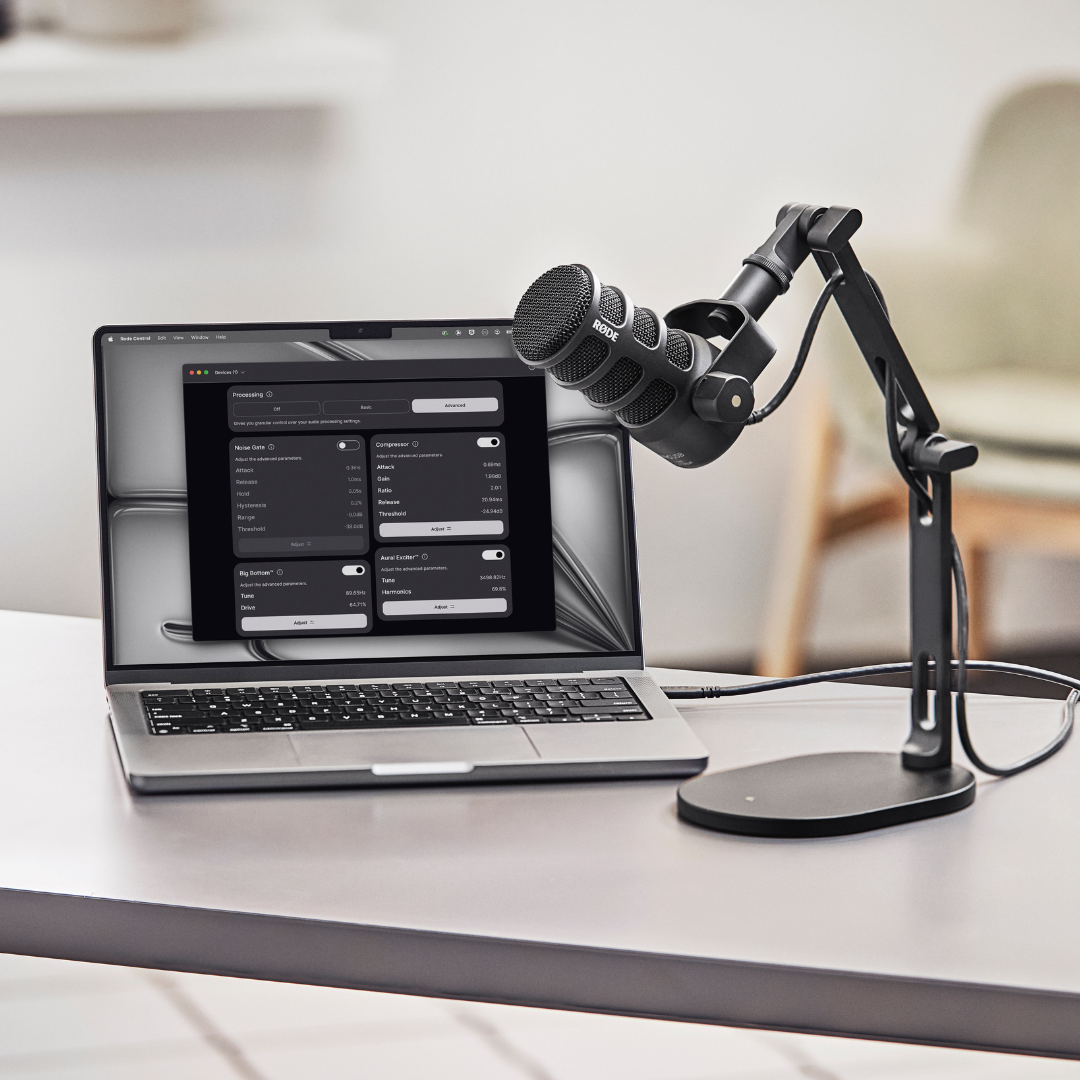 RØDE PodMic USB – Broadcast-Quality Dynamic Microphone