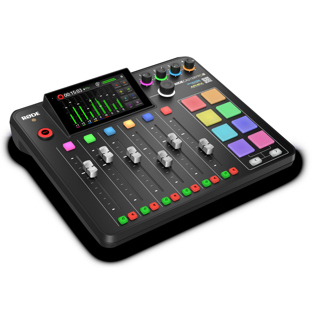 RØDECaster Pro II — Professional Audio Production Studio for Podcasters, Streamers & Musicians (Black or White)