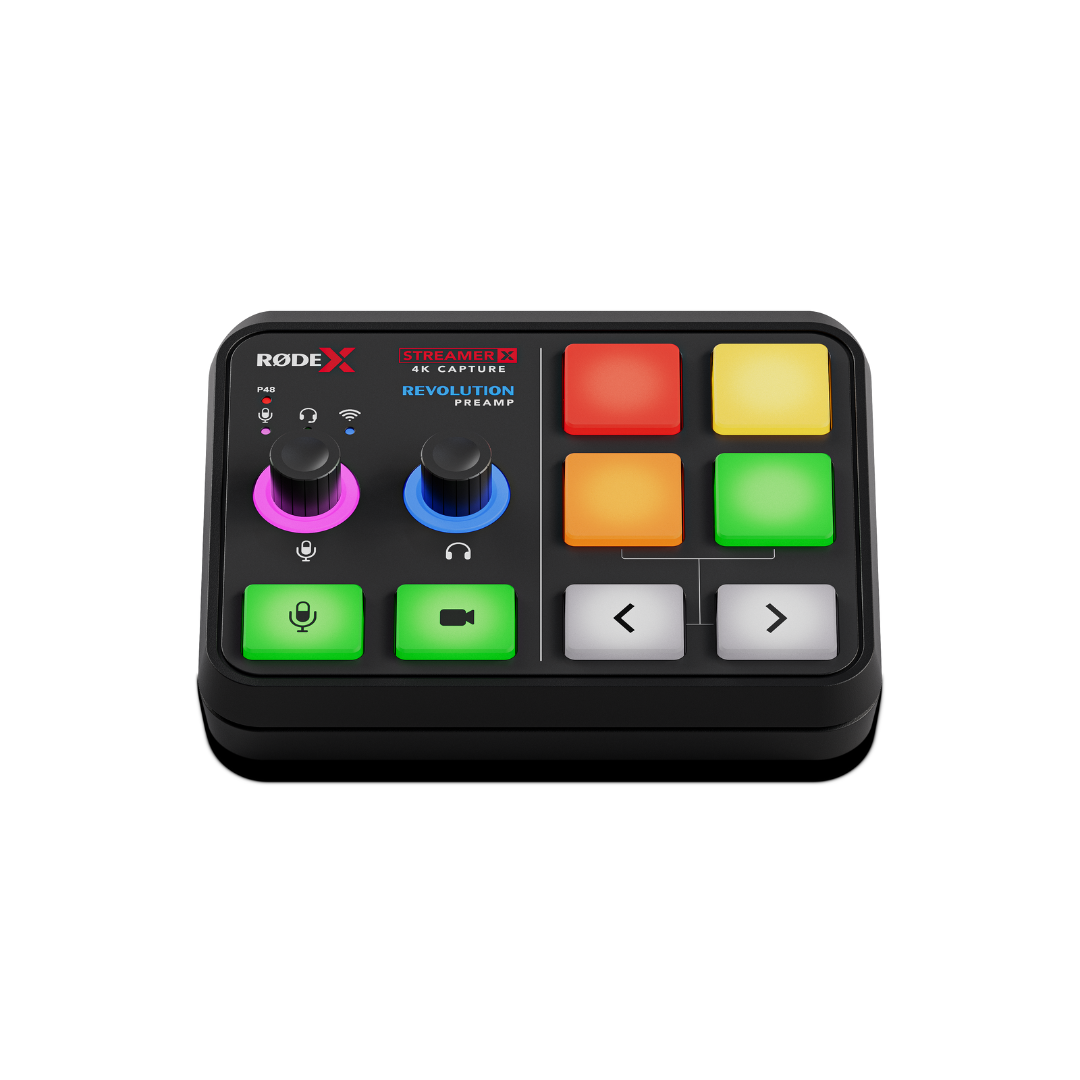 RØDE Streamer X – 4K Streaming Capture Card & Professional Audio Interface