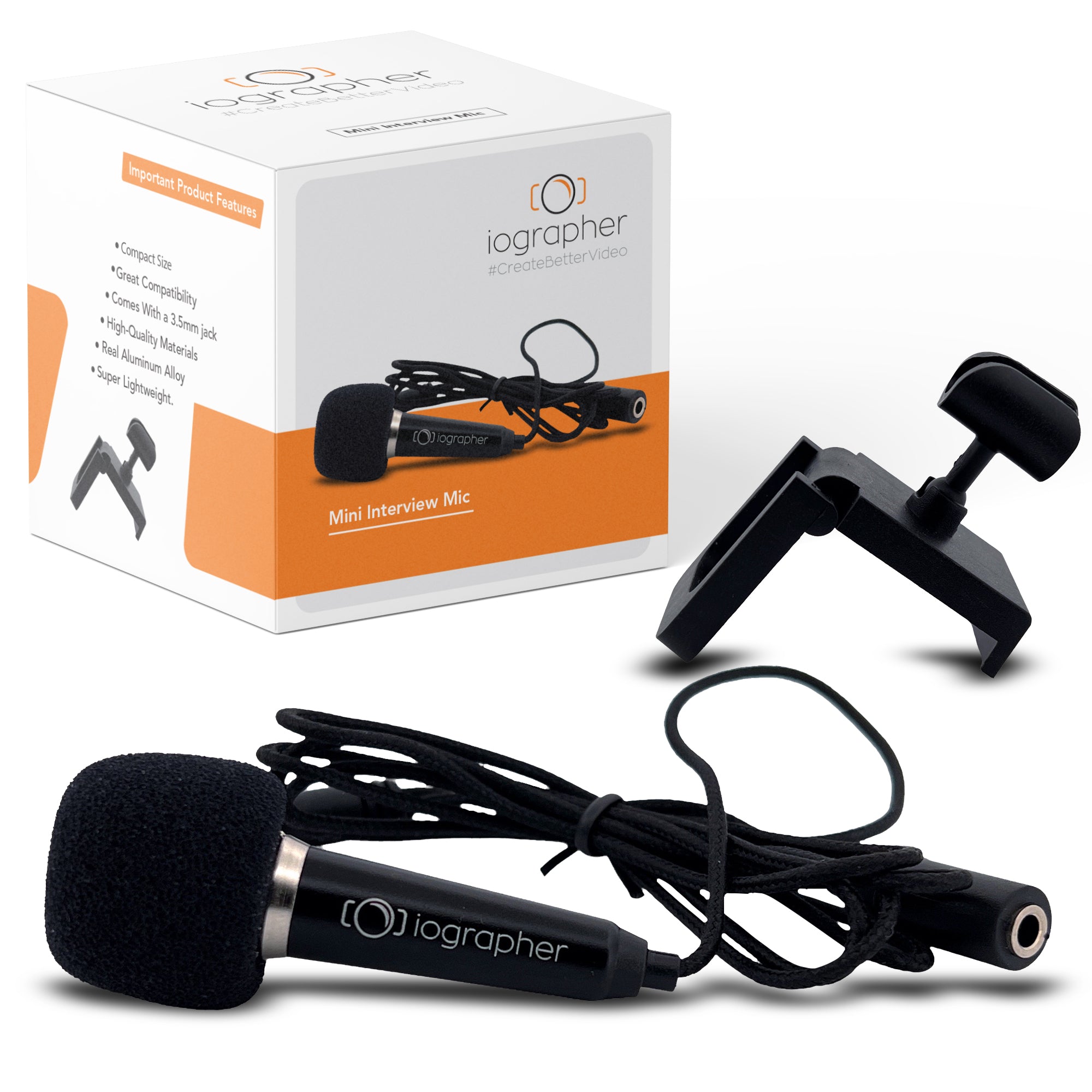 iOgrapher Mini Interview Mic - Pack of 2