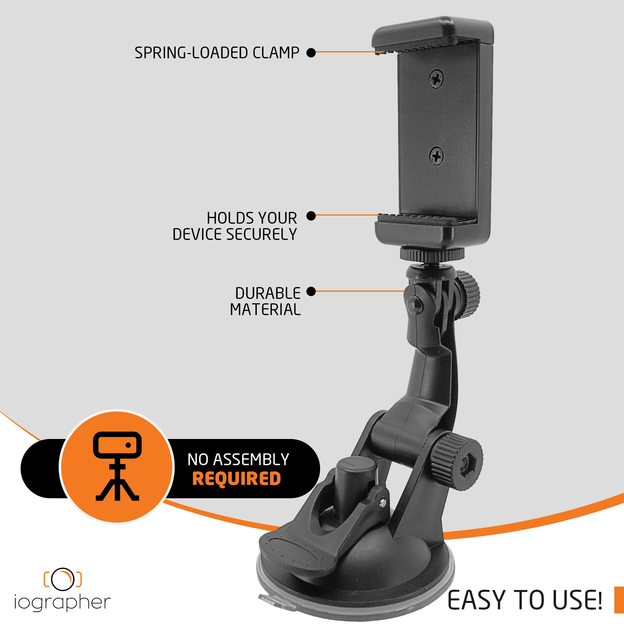 iOgrapher Suction Cup Mount