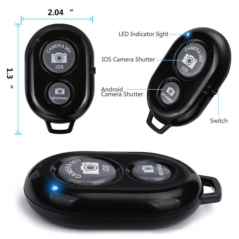 Bluetooth Remote Shutter for iOS and Android
