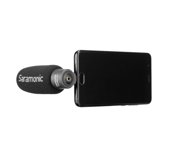 SmartMic+UC Compact Directional Microphone with USB-C Connector for Android Smartphones & Tablets